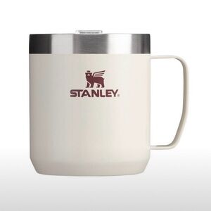 Hearth & Hand x Stanley 12 oz Stainless Steel Camp Mug Macadamia Tan Cream NEW
